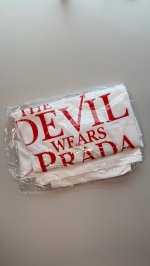 Zara ФУТБОЛКА «ДЬЯВОЛ НОСИТ PRADA» White | 0085/820/250