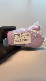 Zara Набор из пяти длинных ребристых носков Lilac | 4547/797/629