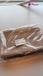 Zara Антискользящий хлопковый вантузов коврик Dark beige | 9599/015/731