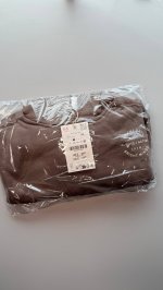 Zara КОМПЛЕКТ ДЛЯ БЕГА, ТОЛСТОВКА И БРЮКИ-ДЖОГГЕРЫ С ТЕКСТОМ Light brown | 1880/594/730