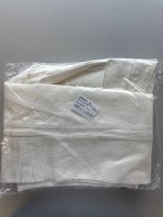 Zara ДЖИНСЫ МАКСИМАЛЬНОЙ ДЛИНЫ С ВЫСОКОЙ ПОСАДКОЙ — ZW COLLECTION Oyster-white | 5474/052/251