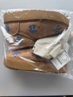 Zara БОТИЛЬОНЫ С МЕХОМ LILO & STITCH © DISNEY Brown | 2119/630/700