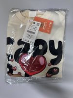 Zara ТОЛСТОВКА С ПРИНТОМ Ecru | 0962/711/712