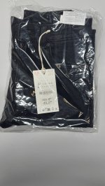 Zara ПРЯМЫЕ ДЖИНСЫ TRF С ВЫСОКОЙ ПОСАДКОЙ Black | 8197/255/800
