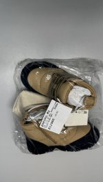 Zara СТЕГАНЫЕ НЕПРОМОКАЕМЫЕ БОТИНКИ Sand Brown | 7124/630/107