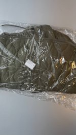 Zara СТЕГАНАЯ КУРТКА С КАПЮШОНОМ WATER REPELLENT Khaki | 8372/281/505