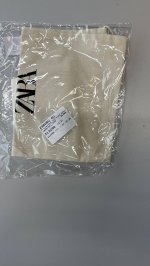 Zara Серьги с подвеской на цепочке limited edition Aged gold | 1856/621/970