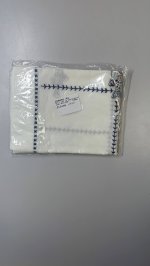 Zara Вышитый бегунок для стола с рыбами Blue | 4201/024/400