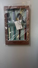 Zara Набор столовых приборов из нержавеющей стали с полосатой ручкой x collagerie striped | 7716/311/104