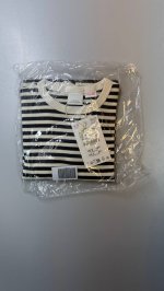 Zara ЛОНГСЛИВ В ПОЛОСКУ С ВЫШИВКОЙ Brown | 0722/974/700