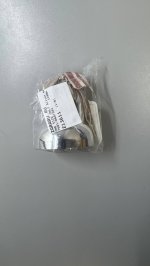 Zara Серебряный колокольчик для украшения ёлки P | 7601/060/581