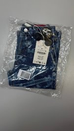 Zara ДЖИНСЫ-КЮЛОТЫ С ПРИНТОМ MINNIE MOUSE © DISNEY Mid-blue | 4433/563/427