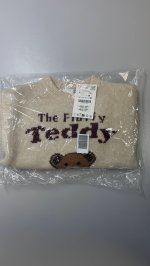 Zara СВИТЕР С УЗОРОМ «МЕДВЕДЬ» Ecru | 5536/439/712