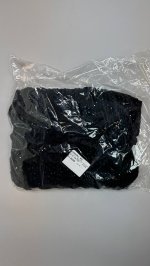 Zara ДЛИННЫЙ БАРХАТНЫЙ КОМБИНЕЗОН С БЛЁСТКАМИ Black | 2878/709/800