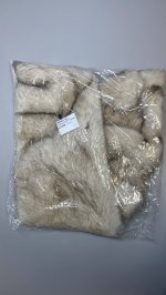 Zara ШАРФ ИЗ ИСКУССТВЕННОГО МЕХА Ecru | 1023/262/712