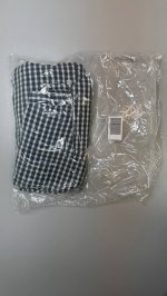 Zara РУБАШКА ОКСВОРД В КЛЕТКУ Blue/White | 0975/103/044