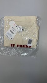 Zara Футболка х слоганом харри ламберт для zara x disney Ecru | 6224/357/712