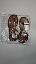 Zara САНДАЛИИ НА ПЛАТФОРМЕ С РЕМЕШКАМИ Brown | 1603/610/105