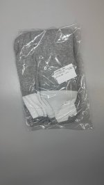 Zara АСИММЕТРИЧНАЯ ФУТБОЛКА С ЭФФЕКТОМ ДВОЙНОГО СЛОЯ Grey marl | 5644/898/803