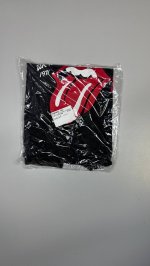 Zara ФУТБОЛКА С ЭФФЕКТОМ СТИРКИ И ПРИНТОМ ROLLING STONES © Dark anthracite | 1277/704/898