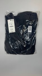 Zara КОМБИНИРОВАННОЕ ПЛАТЬЕ МИДИ СО СБОРКАМИ Black | 3067/261/800