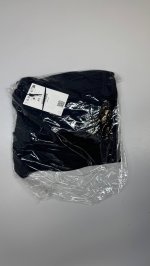 Bershka Асимметричный свитер с низом в рубчик Black | 7120/693/800