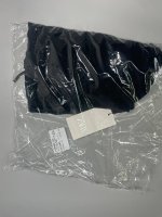 Zara ПОЛО ИЗ СТРУЯЩЕЙСЯ РЕЛЬЕФНОЙ ТКАНИ Black | 9372/370/800