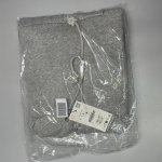 Zara ХУДИ С КАПЮШОНОМ И ОБЪЕМНЫМ НИЗОМ Grey marl | 1165/867/803