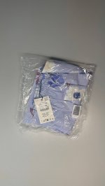 Zara Юбка-шорты с цветочным узором Light blue | 6151/195/406