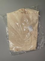 Zara РУБАШКА ОВЕРСАЙЗ С ЗАВЯЗКАМИ Light beige | 3067/042/721