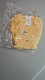 Zara ПЛАТЬЕ-МИДИ ИЗ ПОПЛИНА С РЕМНЕМ Butter | 5029/128/725