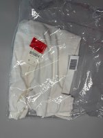 Oysho Футболка квадратного кроя из смесового хлопка с короткими рукавами WHITE | 0257/169/251