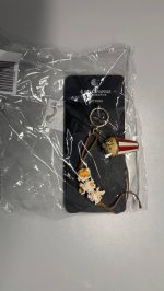 Stradivarius Брелок-подвеска «Попкорн» White|3340/908