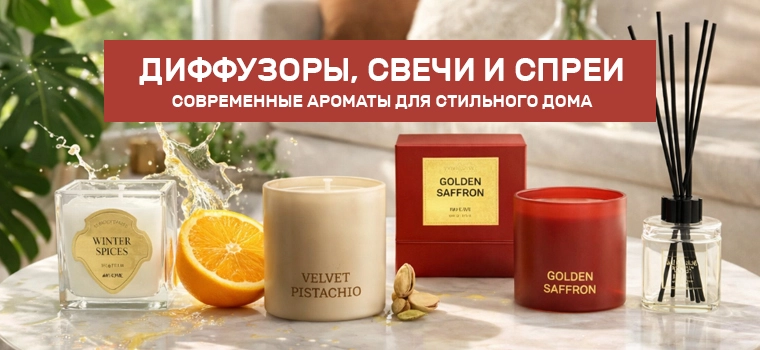 Диффузоры, свечи и спреи H&M