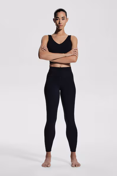 Леггинсы-капри для йоги с технологией SOFTMOVE™ LYCRA® до щиколотки