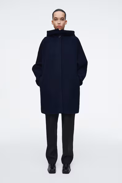 Пальто OVERSIZED из двухсторонней шерсти