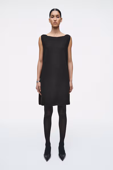 ПлатьE из шерсти PANELLED SHIFT DRESS