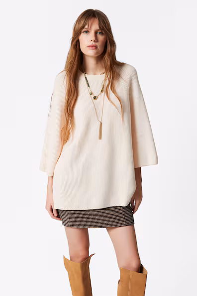 CAMISOLA DE Lã TRICOTADA