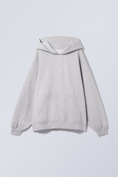 Толстовка с капюшоном OVERSIZED из теплой тяжелой ткани H&M