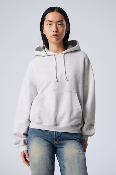 Толстовка с капюшоном из теплой тяжелой ткани H&M