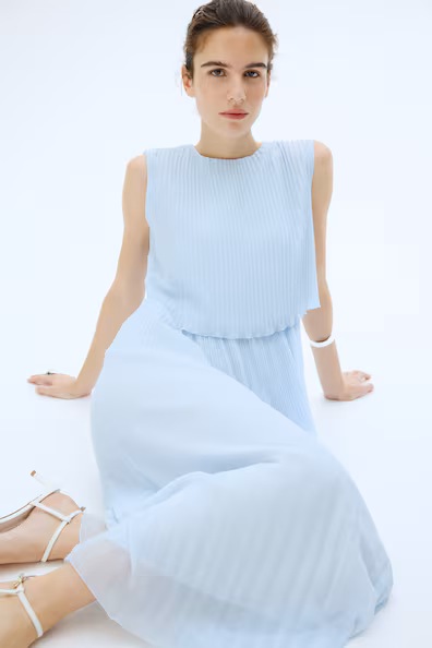 H&M платье для кормящих мам в складку