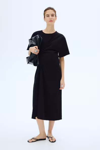 H&M платье с узлом MAMA