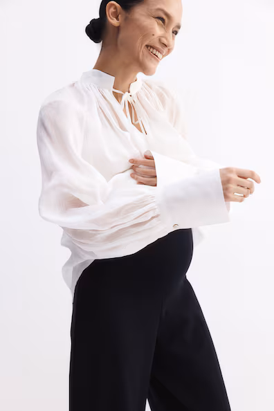 H&M MAMA широкие брюки