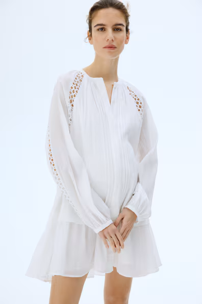 H&M платье из хлопка BEFORE & AFTER