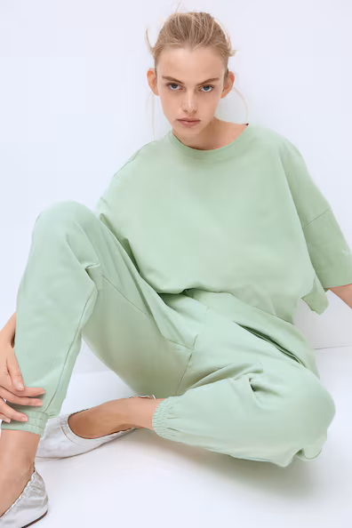 H&M джоггеры с высокой талией