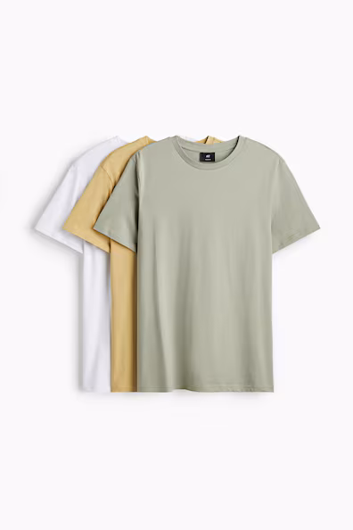 Набор из 3 футболок REGULAR FIT