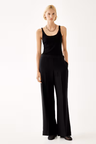 Широкие брюки H&M