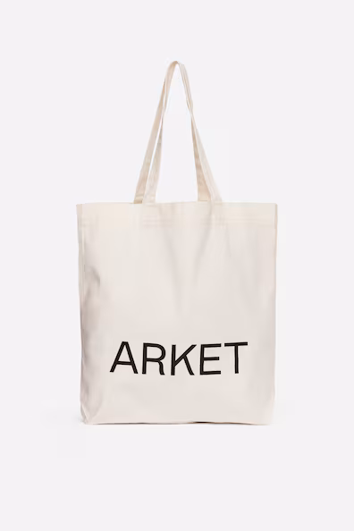 Сумка из холста ARKET