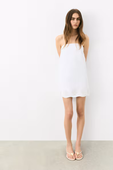 VESTIDO CAICAI ADORNADO COM CONTAS