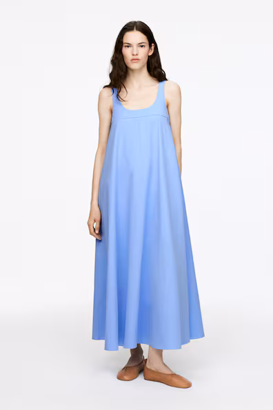 VESTIDO MAXI DE ALGODãO